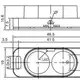 Оптический датчик LANBAO PBA-BC200DPO