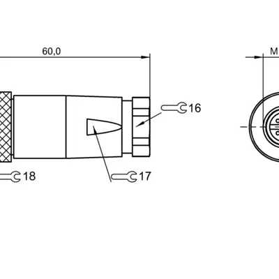 Разъем Balluff BCC S435-0000-2A-000-41X575-000