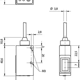 Оптический датчик DATASENSING QX3/C0-2A