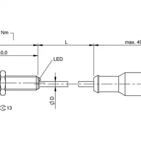 Индуктивный датчик Balluff BES M08MG-GSC20B-BP01-GS04