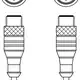 Соединительный кабель Leuze Electronic KSS ET-M12-4A-M12-4A-P7-100