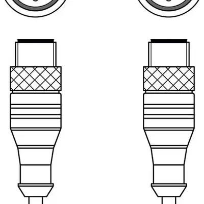 Соединительный кабель Leuze Electronic KSS ET-M12-4A-M12-4A-P7-100