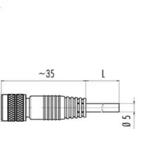Разъем с кабелем NEFTIM NEAM8FM4001A-1