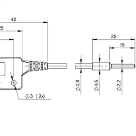 Оптоволоконный кабель Balluff BFO D25-LA-CD-EAK-110-02