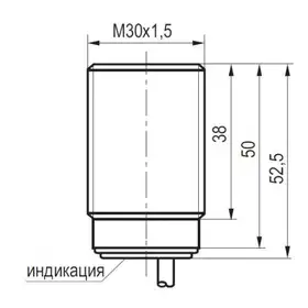 Индуктивный датчик ТЕКО ISBt A8A8-32P-10G-LZ-C-P-2