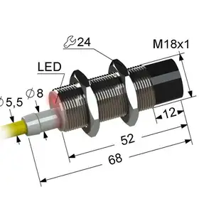 Индуктивный датчик Мега-К VB2-18M68-8N31-Z