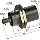 Индуктивный датчик Мега-К VB2-36M85-12B31-C4