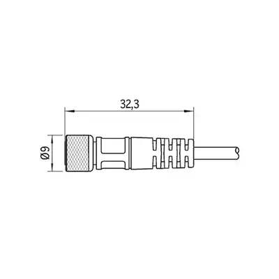 Соединительный кабель Microsonic KST4G-2/M8