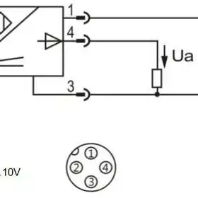 Индуктивный датчик расстояния LANBAO LR12XCN04LUM-E2