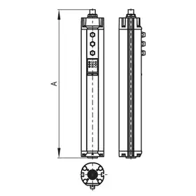 Cветовой барьер безопасности Schmersal SLC425I-E/R0170-30-RFBC