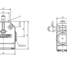 Одиночный выключатель Balluff BNS 819-99-D-13