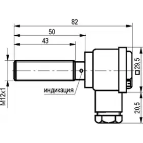 Индуктивный датчик ТЕКО ISB AT2A-43N-2-L