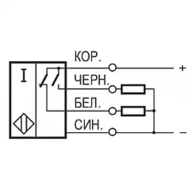 Индуктивный датчик ТЕКО ISN IF7P8-43P-40-LZ-C-VP