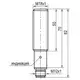 Индуктивный датчик ТЕКО ISBt AC41A8-43P-5F-LZS4-C-P