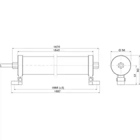 Световая завеса безопасности DATASENSING LS2ER/30-150H