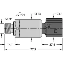 Датчик давления TURCK PT600R-2104-I2-KO28A2