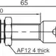 Индуктивный датчик LANBAO LR08BF02DPCY-E2