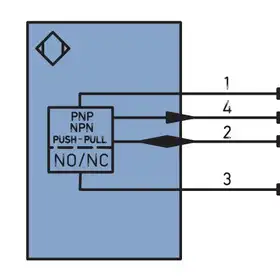 Лазерный датчик расстояния Wenglor X1TA100QXT3