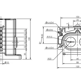 Блочный выключатель Balluff BNS 813-D06-D12-100-22-06