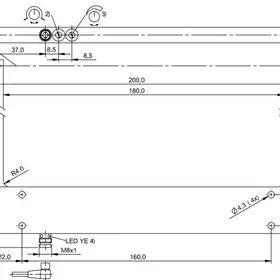 Щелевой датчик Balluff BGL 180A-005-S49