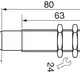 Индуктивный датчик EGE-Elektronik IGMW 005 WS