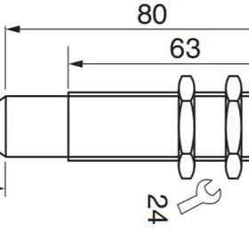 Индуктивный датчик EGE-Elektronik IGMW 005 WS