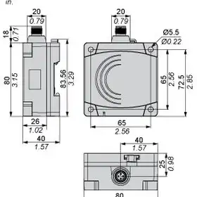 Индуктивный датчик Telemecanique XS7D1A1CAM12DIN