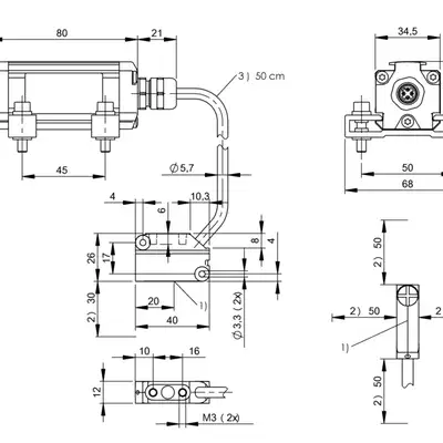 RFID головка чтения/записи Balluff BIS VL-350-001-S4