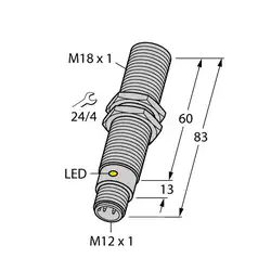 Емкостной датчик TURCK BC5-M18-AP4X-H1141/S250