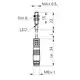 Индуктивный датчик Baumer IFRM 04N15B1/KS35PL