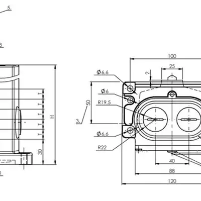 Блочный выключатель Balluff BNS 819-D06-R12-100-10