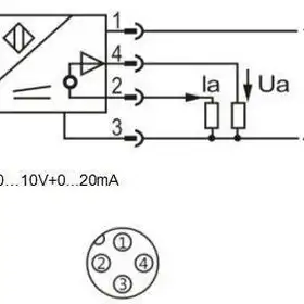 Индуктивный датчик расстояния LANBAO LR18XCF05LIUM-E2