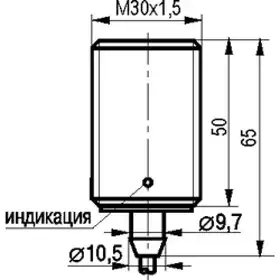 Индуктивный датчик ТЕКО ISB BF73A-12-10-LZ