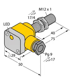Индуктивный датчик TURCK BI3U-EG12SK-AP6X