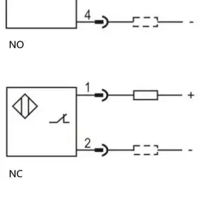 Индуктивный датчик LANBAO LR18XBN08ELC-E2