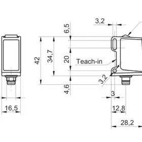 Оптический датчик Baumer O300W.RP.T-GW1J.PVN