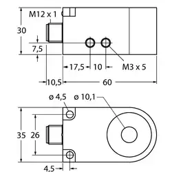 Кольцевой датчик TURCK BI10R-W30-DAN6X-H1141