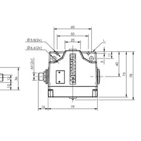 Блочный выключатель Balluff BNS 816-B02-KHG-12-610-11-S80R