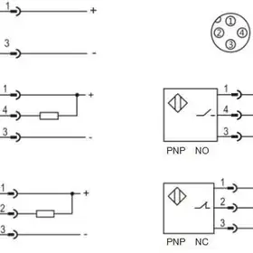 Оптический датчик LANBAO PR12-TM10DNC-E2