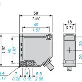 Оптический датчик Telemecanique XUK1APANL10