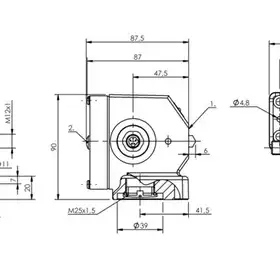 Блочный выключатель Balluff BNS 819-B04-D12-72-10-FD-S80S