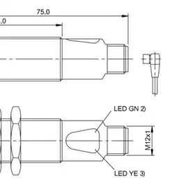 Оптический датчик Balluff BOS 18M-PS-RE25-S4