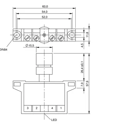 Элемент переключения Balluff BES 517-142-Y-RK