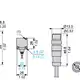 Индуктивный датчик Telemecanique XS8E1A1PBL01M12