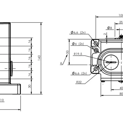 Блочный выключатель Balluff BNS 819-D06-R16-100-10-FD