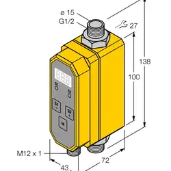 Расходомер TURCK FTCI-G1/2D15A4P-2UP8X-H1141/D228
