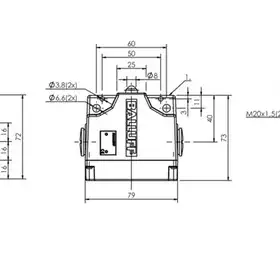 Блочный выключатель Balluff BNS 813-B03-K16-61-B-22-03