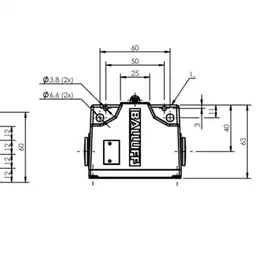 Блочный выключатель Balluff BNS 813-B04-R12-61-A-10-02