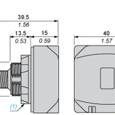 RFID Антенна Telemecanique XGCS490B201