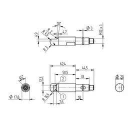 Оптический датчик Wenglor OTII802C0303